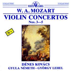 Mozart: Violin Concertos Nos. 3-5