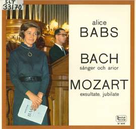 JS Bach & Mozart: Works for Voice