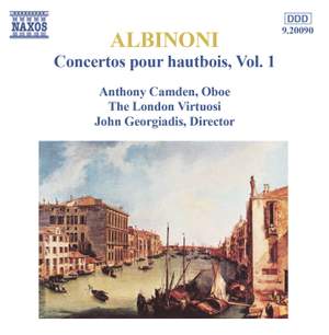 Albinoni: Concertos pour hautbois, Vol. 1