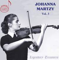 Johanna Martzy, Vol. 3