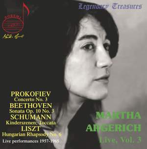 Martha Argerich Vol. 3 - Prokofiev, Beethoven, Schumann