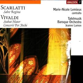 A Scarlatti: Salve Regina, Vivaldi: Stabat Mater & Concertos for Strings