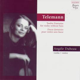 Twelve Fantasias for Violin Without Bass (Douze Fantaisies Pour Violon Sans Basse) (Telemann)