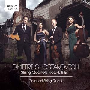 Shostakovich: String Quartets Nos. 4, 8 & 11 Product Image