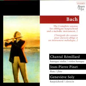 Bach: The complete sonatas for obbligato harpsichord and a melodic instrument, Vol. 2