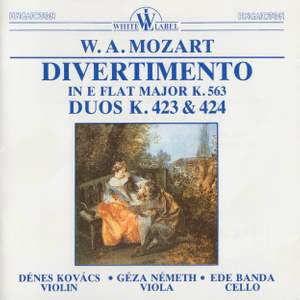 Trio Divertimento in E flat major K563 & Duos K423-4