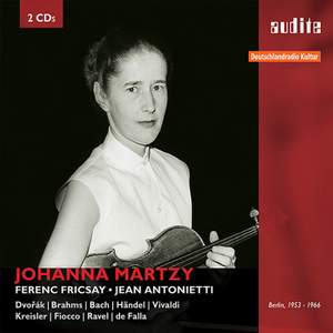 Johanna Martzy - Audite: AUDITE23424 - download | Presto Music