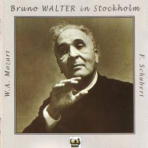 Bruno Walter in Stockholm