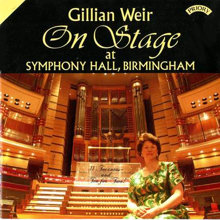 Gillian Weir: On Stage at Symphony Hall, Birmingham