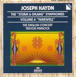 Haydn: The 'Sturm & Drang' Symphonies, Volume 6 'Farewell'