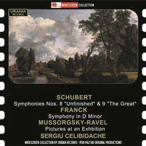 Schubert: Symphonies Nos. 8 & 9 - Mussorgsky: Pictures at an Exhibition - Franck: Symphony in D Minor (Live)