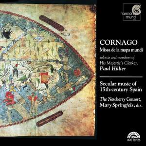 Cornago: Missa de la mapa mundi - Secular Music of 15th Century Spain Product Image