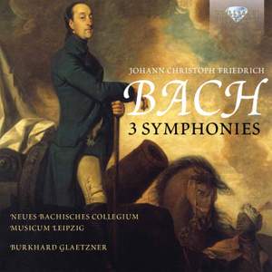 JCF Bach: 3 Symphonies