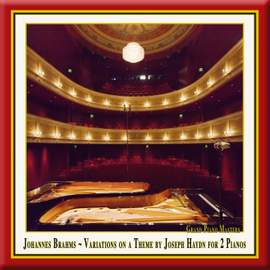 Brahms: Variations on a theme by Haydn for two pianos, Op. 56b 'St Anthony Variations'