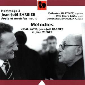 Hommage à Jean-Joël Barbier, poète et musicien, Vol. 2