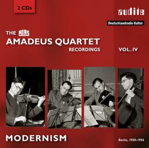 The RIAS Amadeus Quartet Recordings Vol. 4: Modernism