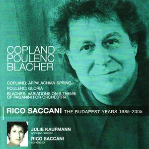 Music by Copland, Poulenc & Blacher