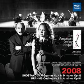 Shostakovich: String Quartet No. 4 - Brahms: String Quartet No. 2 - Dvořák: String Quartet No. 9