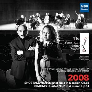 Shostakovich: String Quartet No. 4 - Brahms: String Quartet No. 2 - Dvořák: String Quartet No. 9