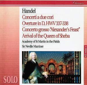 Handel: Orchestral Music
