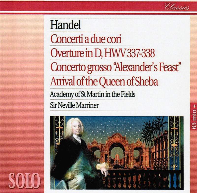 Handel: Oboe Concertos Nos. 1 - 3 - Philips: 4260822 - Presto CD