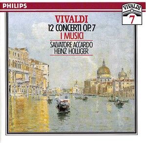 Vivaldi: Concertos (12) pour hautbois ou violin, Op. 7 - Philips