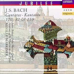 JS Bach: Cantatas 170, 82 & 159