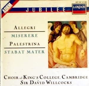 Allegri: Miserere & Palestrina: Stabat Mater