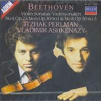 Beethoven: Three Violin Sonatas