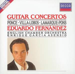 Ponce, Villa-Lobos & Lamarque-Pons: Guitar Concertos Product Image