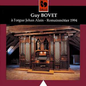 Guy Bovet à l'orgue Jehan Alain de Romainmôtier