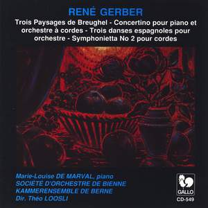 René Gerber: Trois paysages de Breughel and other orchestral works Product Image