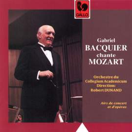 Gabriel Bacquier chante Mozart