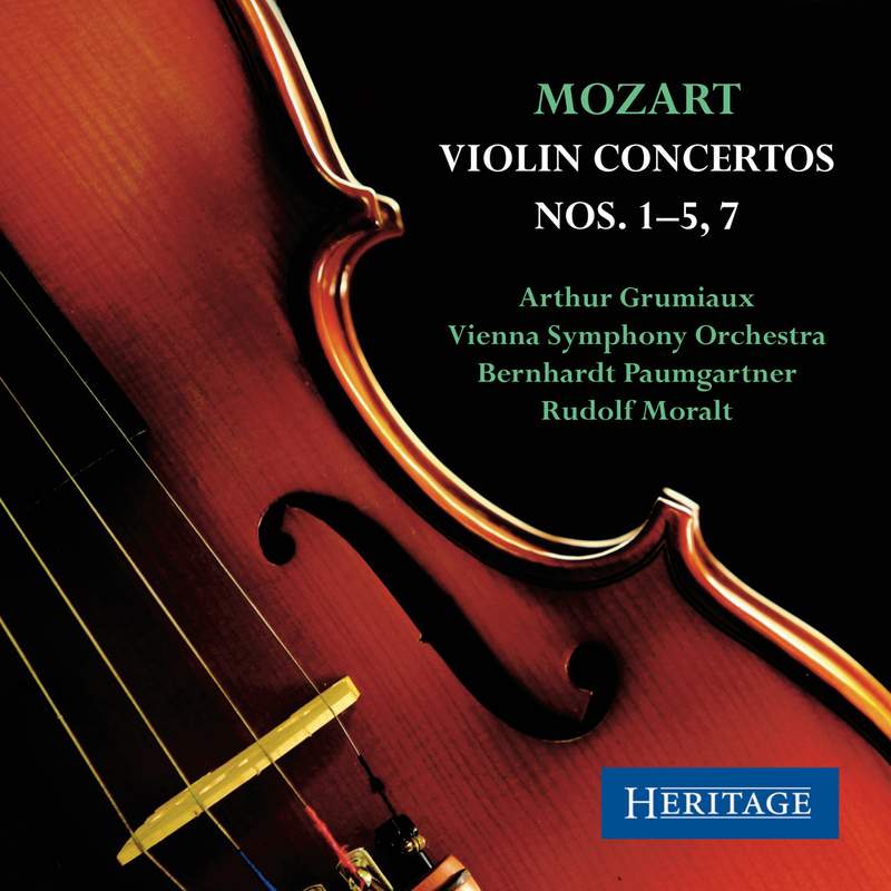 Arthur Grumiaux - Mozart sale - Violin Concertos No. 1 & 4 (1962) Philips NEW