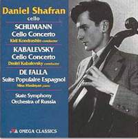 Daniel Shafran plays Schumann, Kabalevsky, Haydn & Falla