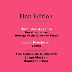 Dominick Argento: Royal Invitation (Homage to the Queen of Tonga)