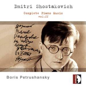 Dmitri Shostakovich: Complete Piano Music Vol. 2