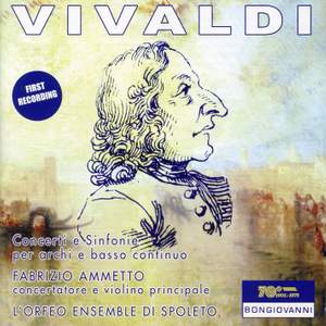 Vivaldi: Concerti e sinfonie per archi e basso continuo