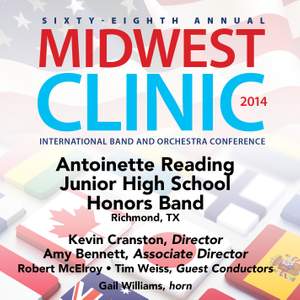 2014 Midwest Clinic: Antoinette Reading Junior High School Honors Band (Live)