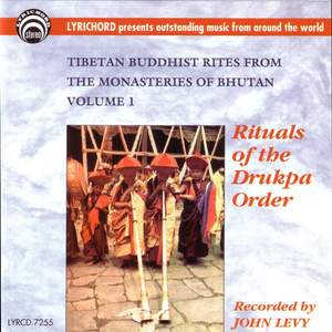 Tibetan Buddhist Rites From The Monasteries of Bhutan Vol 1: Rituals of the Drukpa Order