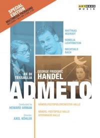 人気商品 Handel: Admeto, Re di Tessaglia HWV22 - Arthaus Musik その他