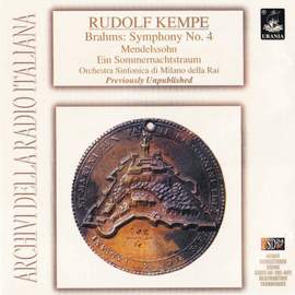 Kempe Conducts Brahms: Symphony No. 4