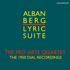 Berg: Lyric Suite - for string quartet (1926)