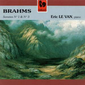 Brahms: Piano Sonata No. 1 in C Major, Op. 1 & Piano Sonata No. 3 in F Minor, Op. 5