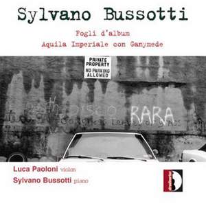 Bussotti: Fogli d'album, Aquila Imperiale con Ganymede