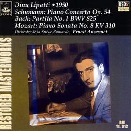 Schumann: Piano Concerto Op. 54, Bach: Partita No. 1, BWV 825 & Mozart: Piano Sonata No. 8, K. 310