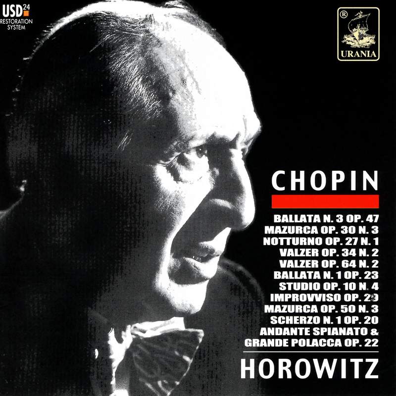 Horowitz Plays Chopin - Urania: 803680540756 - download | Presto