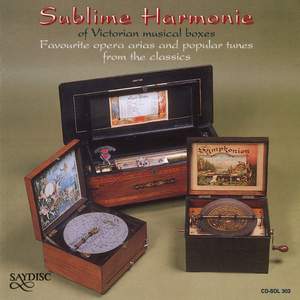 Sublime Harmonie: Victorian Musical Boxes