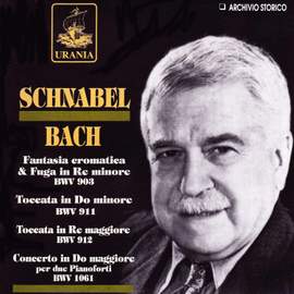 Schnabel Plays Bach