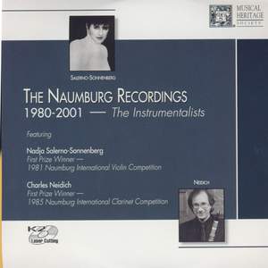 The Naumburg Recordings, 1980-2001: The Instrumentalists, Vol. 3 - Nadja Salerno-Sonnenburg